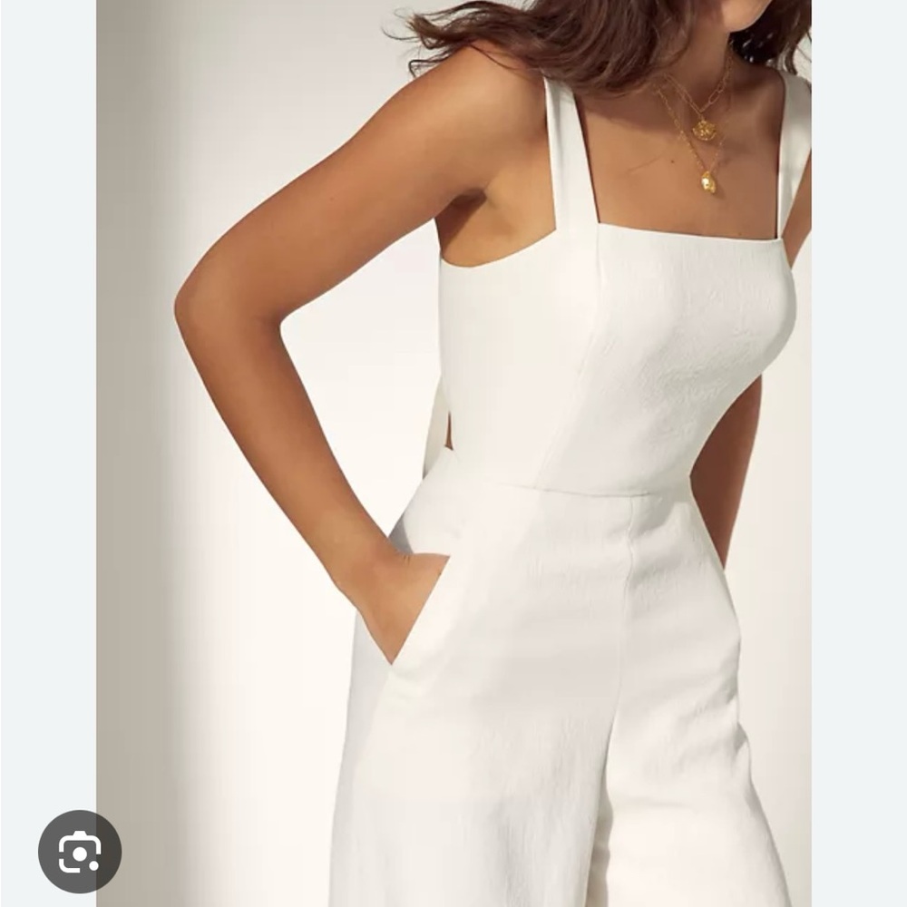 Wilfred Ecoulement White Jumpsuit